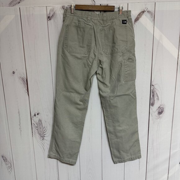 The North Face Women’s Canvas Utility Pants Size 10 Khaki GUC - Picture 4 of 14